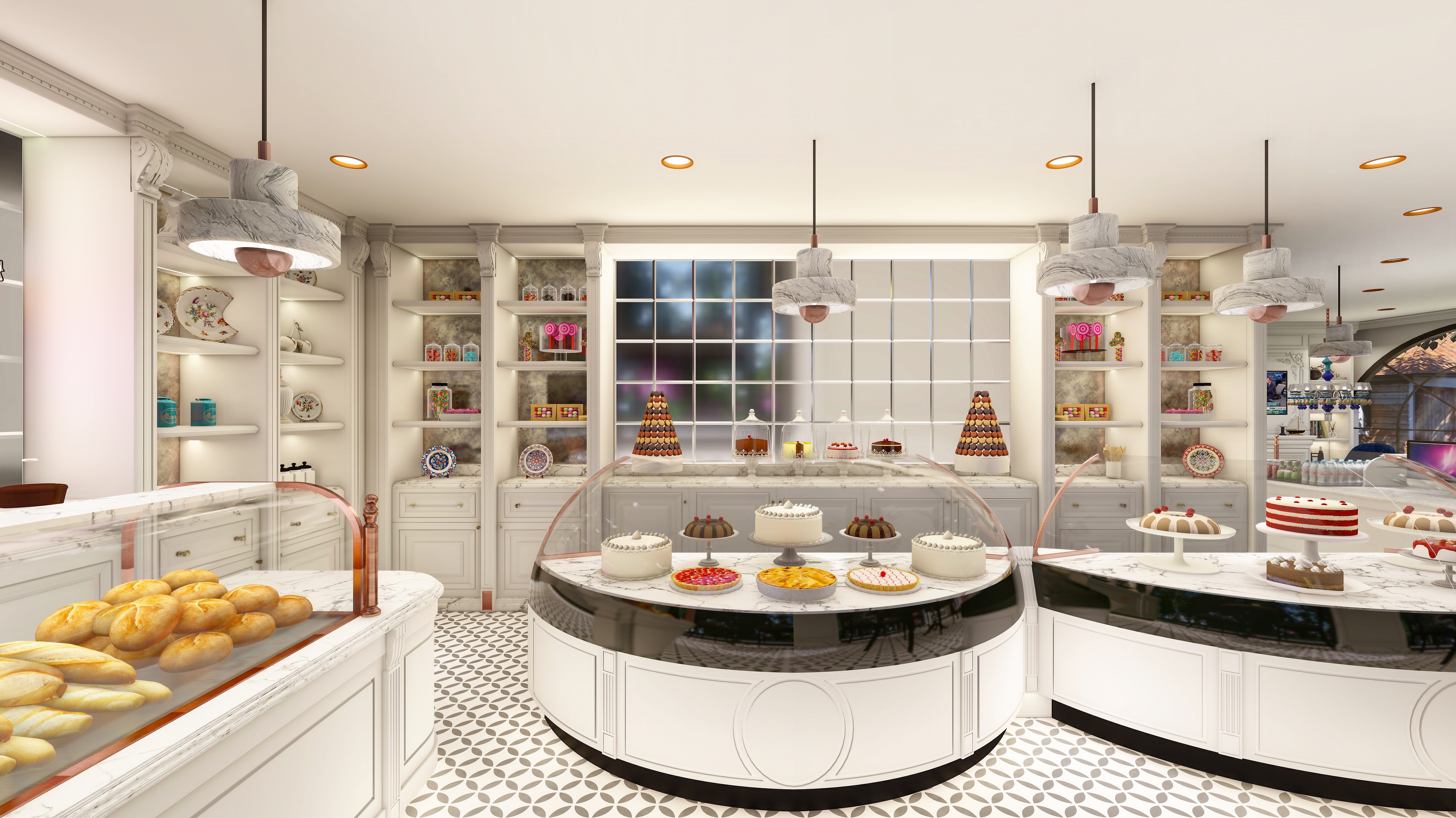 美国 USBA 甜品店设计-17