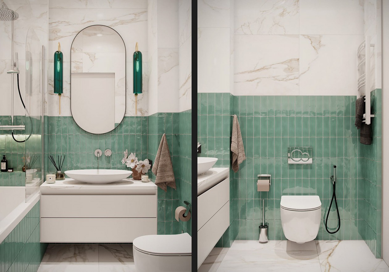 色彩清新--舒适且精致的住宅空间-21