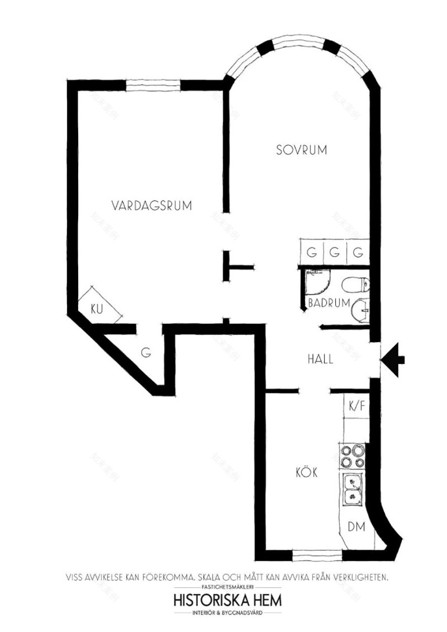 温馨舒适的斯堪的纳维亚风格公寓-29