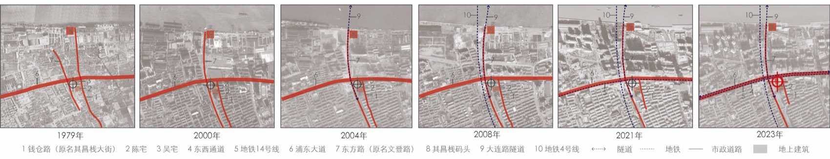 东西通道东方路风塔及轨道交通14号线浦东大道站风井丨周蔚,张斌,致正建筑工作室-24