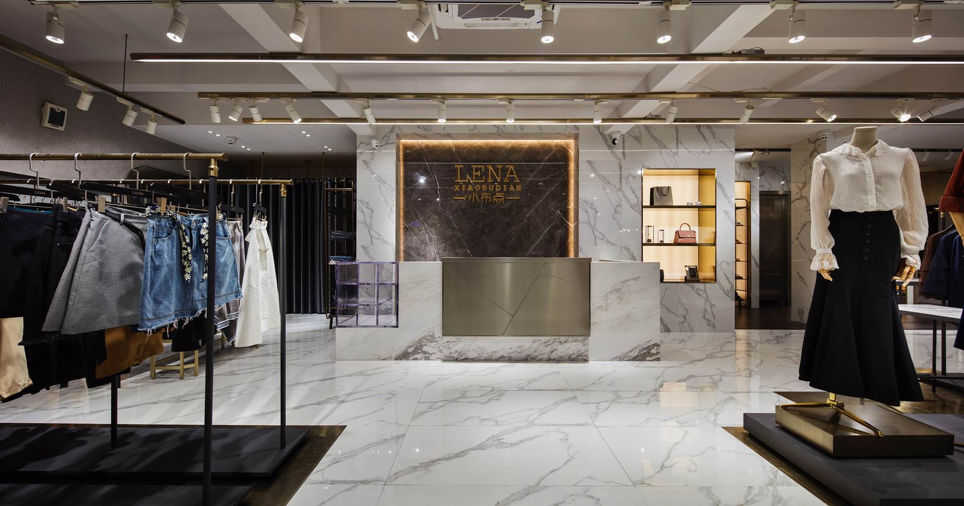 【观觉设计】龙田LENA小布点女装-1