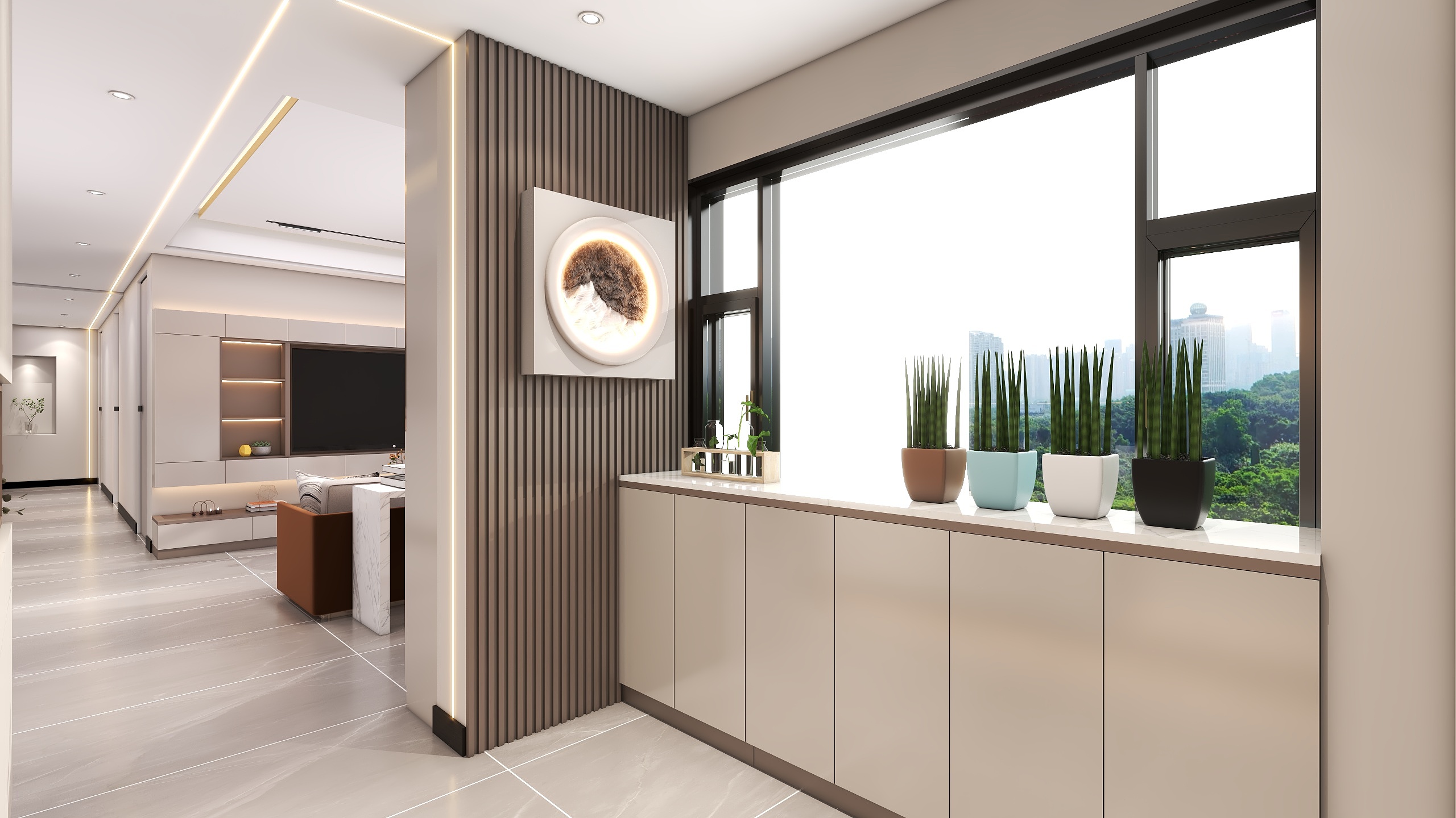 四川成都望江水岸（161平方意式轻奢四居室）-39