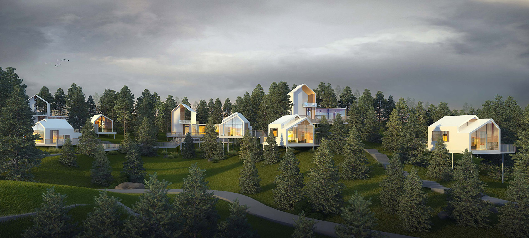 梅河口浪漫花海公园丨中国吉林丨麦田景观-57