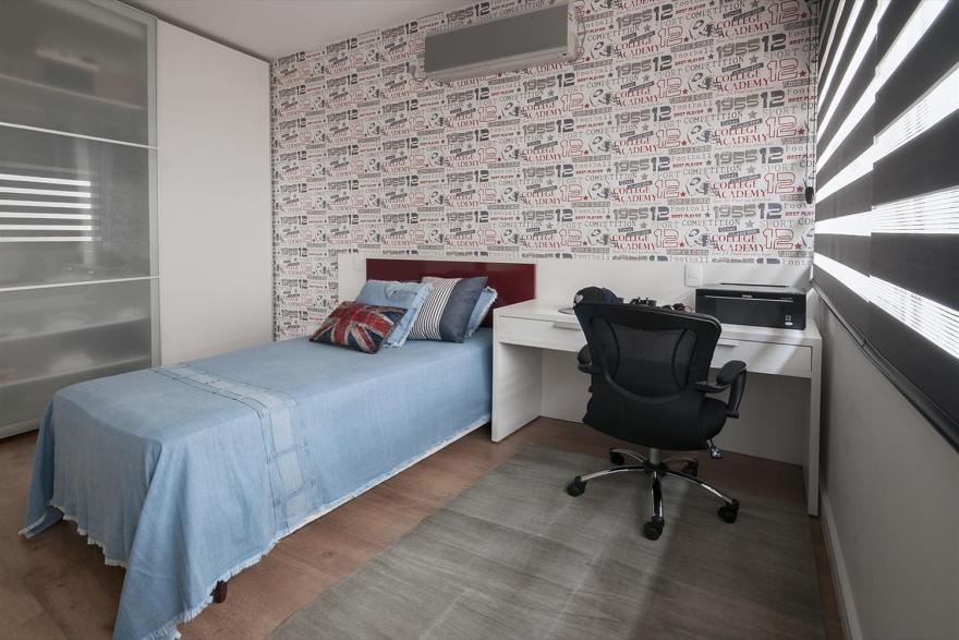 巴西 Bragança Paulista 住宅 | 和谐融合的现代设计-8