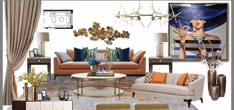 长春亚泰华府现代简约样板间-1