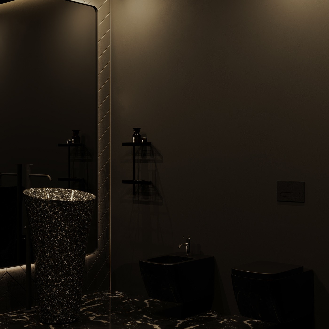 70平 高级灰现代住宅设计！-14