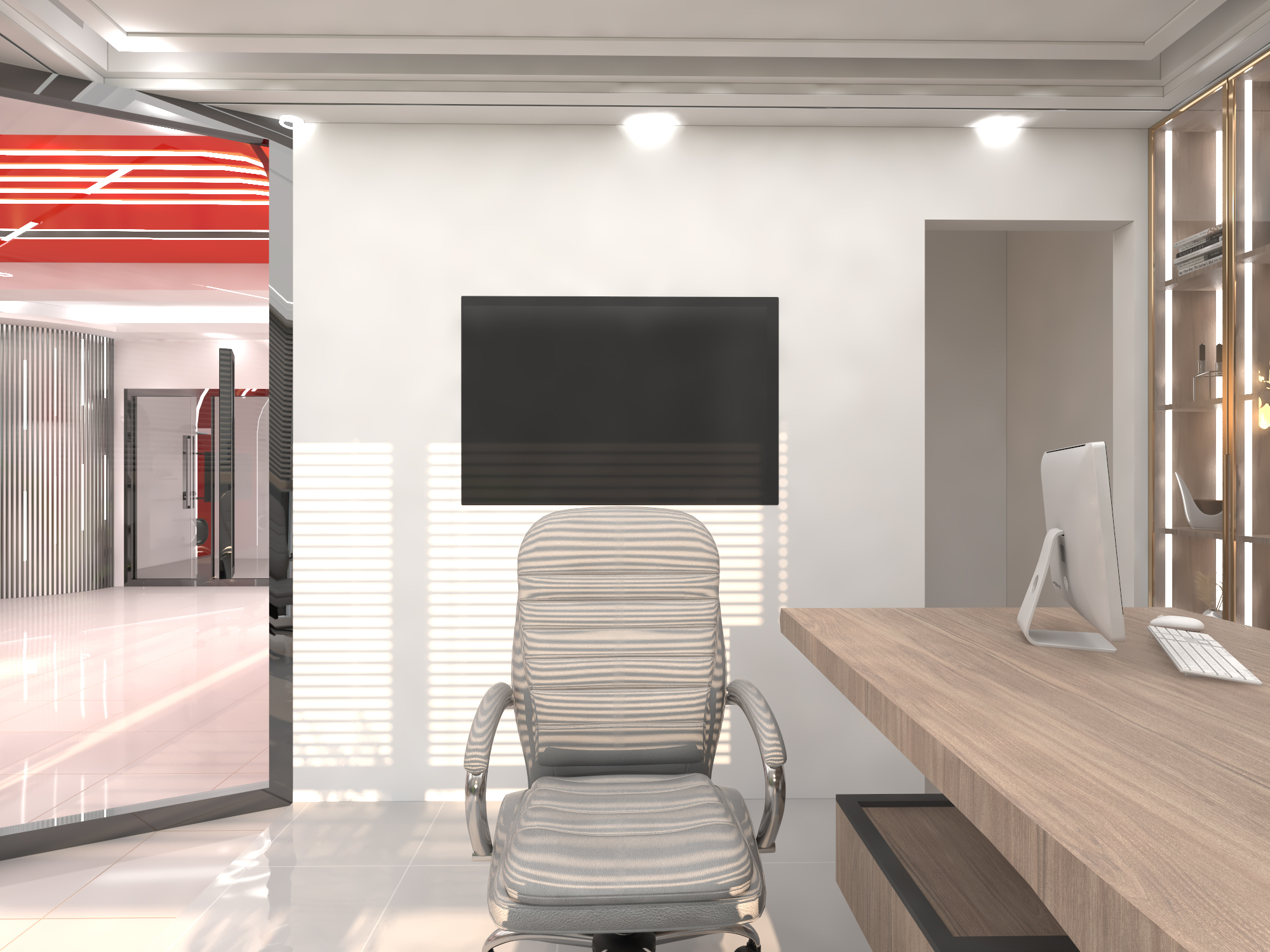 تصميم معرض كاميرات مراقبة واجهزة الكترونية ف السعودية-14