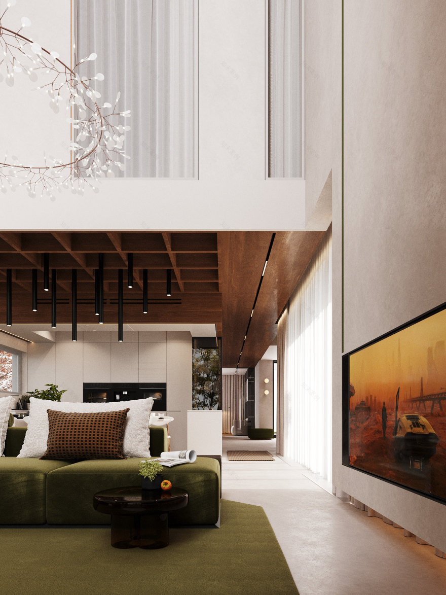 Green Harbor 家庭住宅室内设计丨白俄罗斯明斯克丨Zrobim architects-27