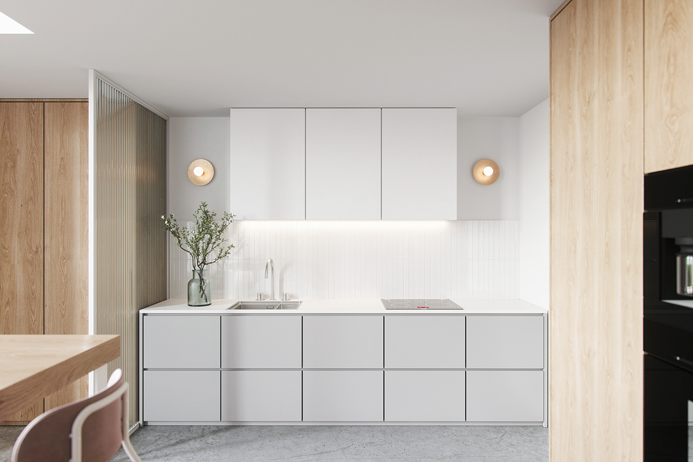 简约浪漫的 40㎡一居室丨俄罗斯丨Barinov Andrey-14