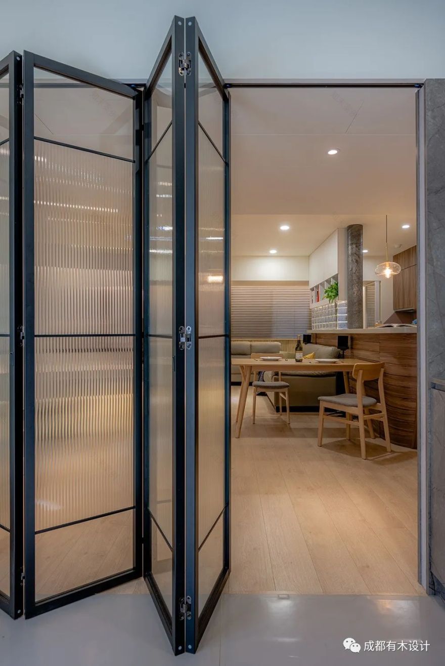 现代简约原木色清朗宅邸丨基因皓-44