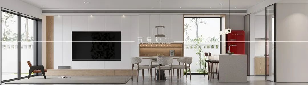 金辉江山铭著 · 现代自然风格的别墅设计探索丨青马别墅设计-28