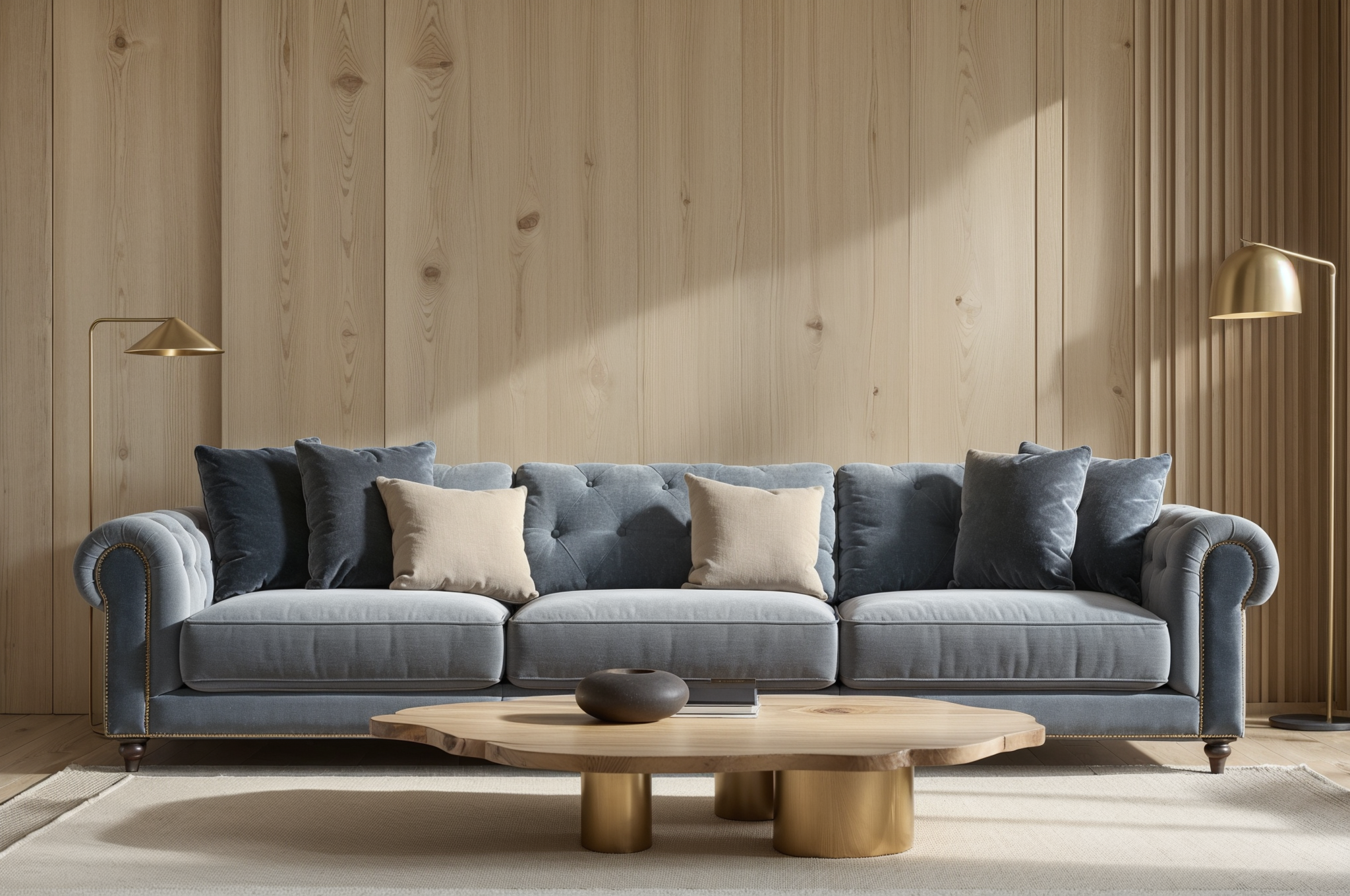 现代法式客厅设计-19