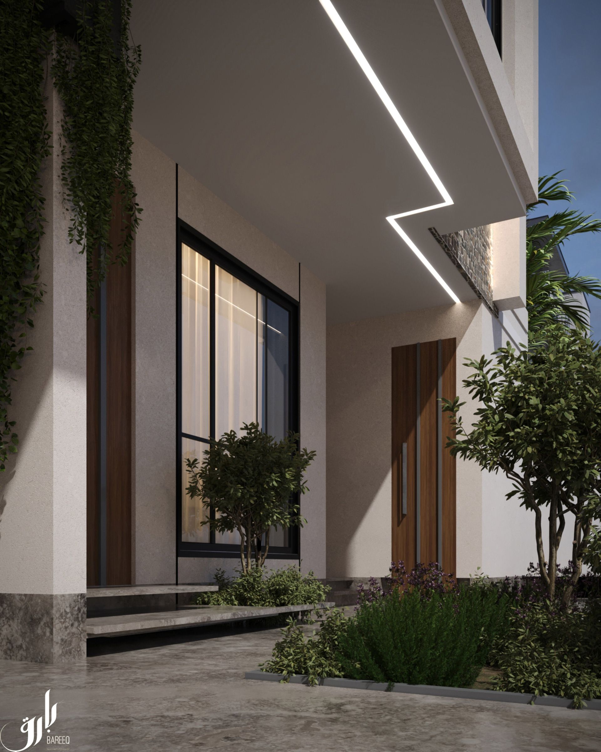 KSA 别墅项目外观施工图丨Bariq Consultants-23