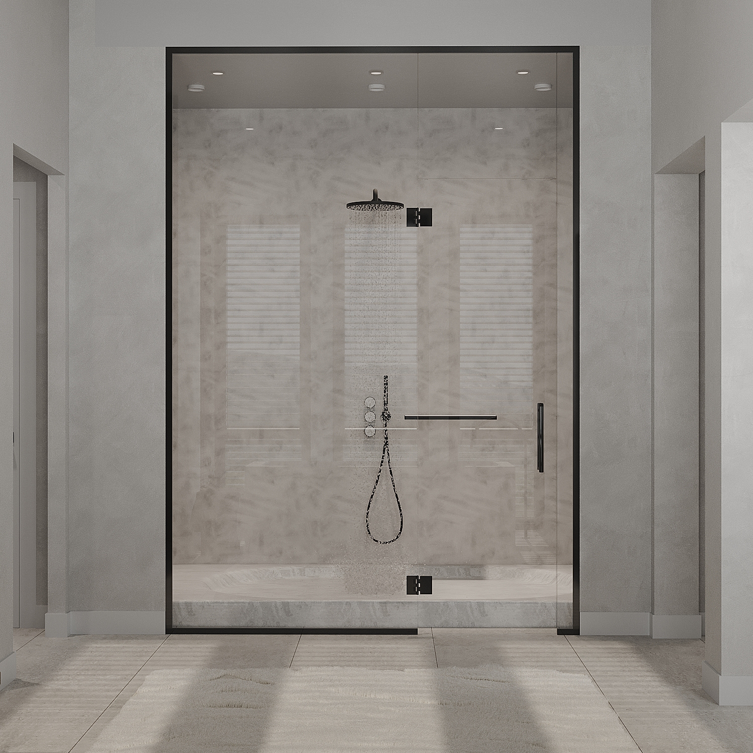 Bedroom with Bathtub, Shower & Sauna-7