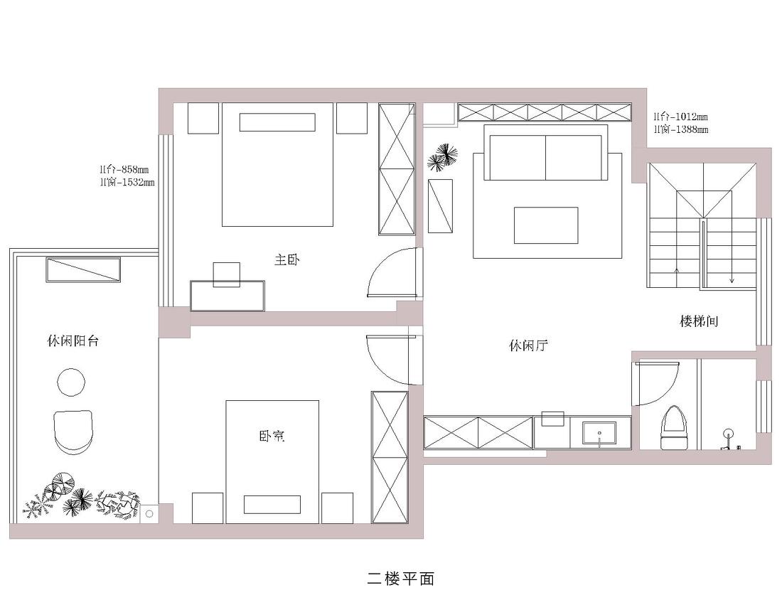 纯白+木色舒适惬意生活空间设计-38