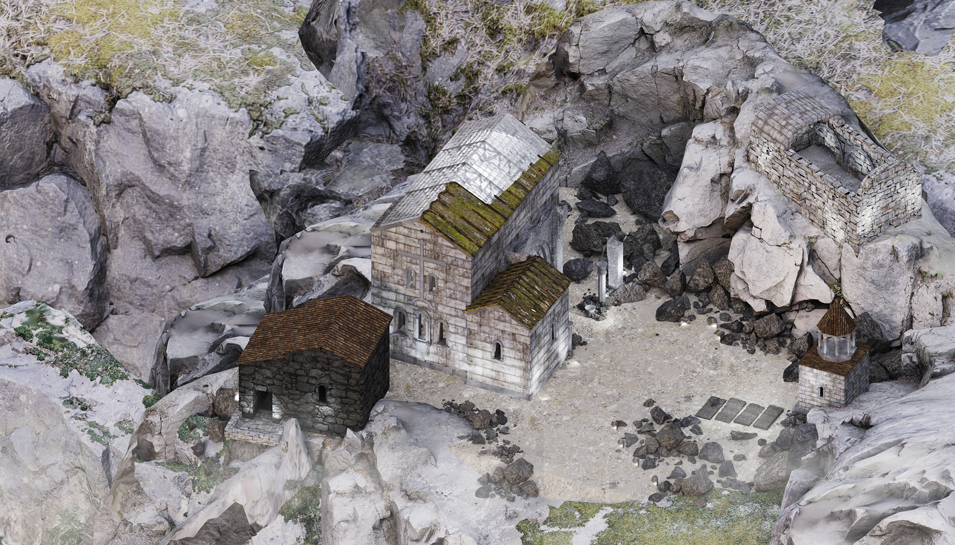 Kobayr 修道院修复项目丨亚美尼亚洛里-46