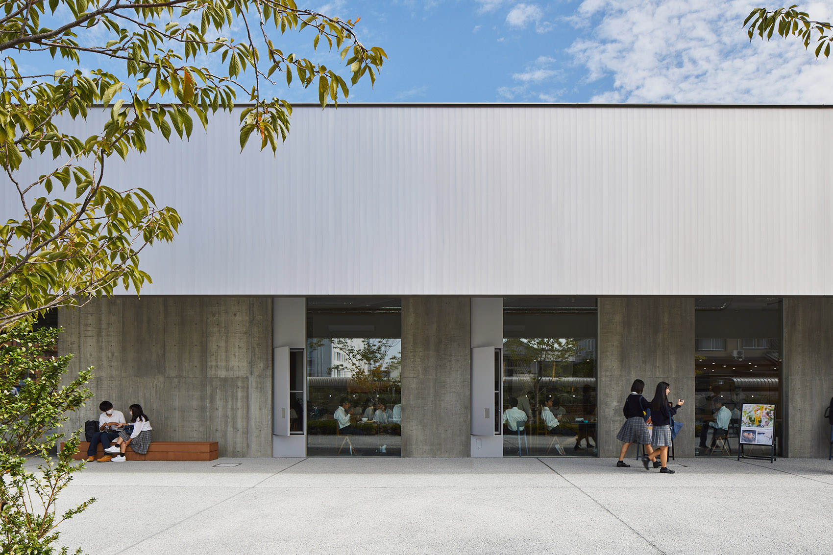 大阪学院大学高等学校丨日本大阪丨Atsushi Kitagawara Architects-11