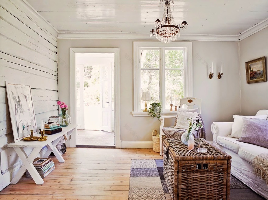 瑞典乡村风自装度假屋室内设计-31