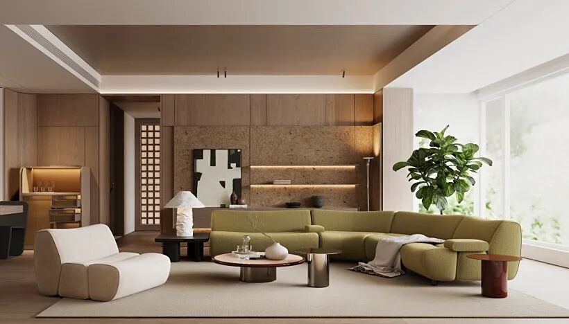 新作 顶层复式 280㎡丨中国广州丨301设计研究所-5