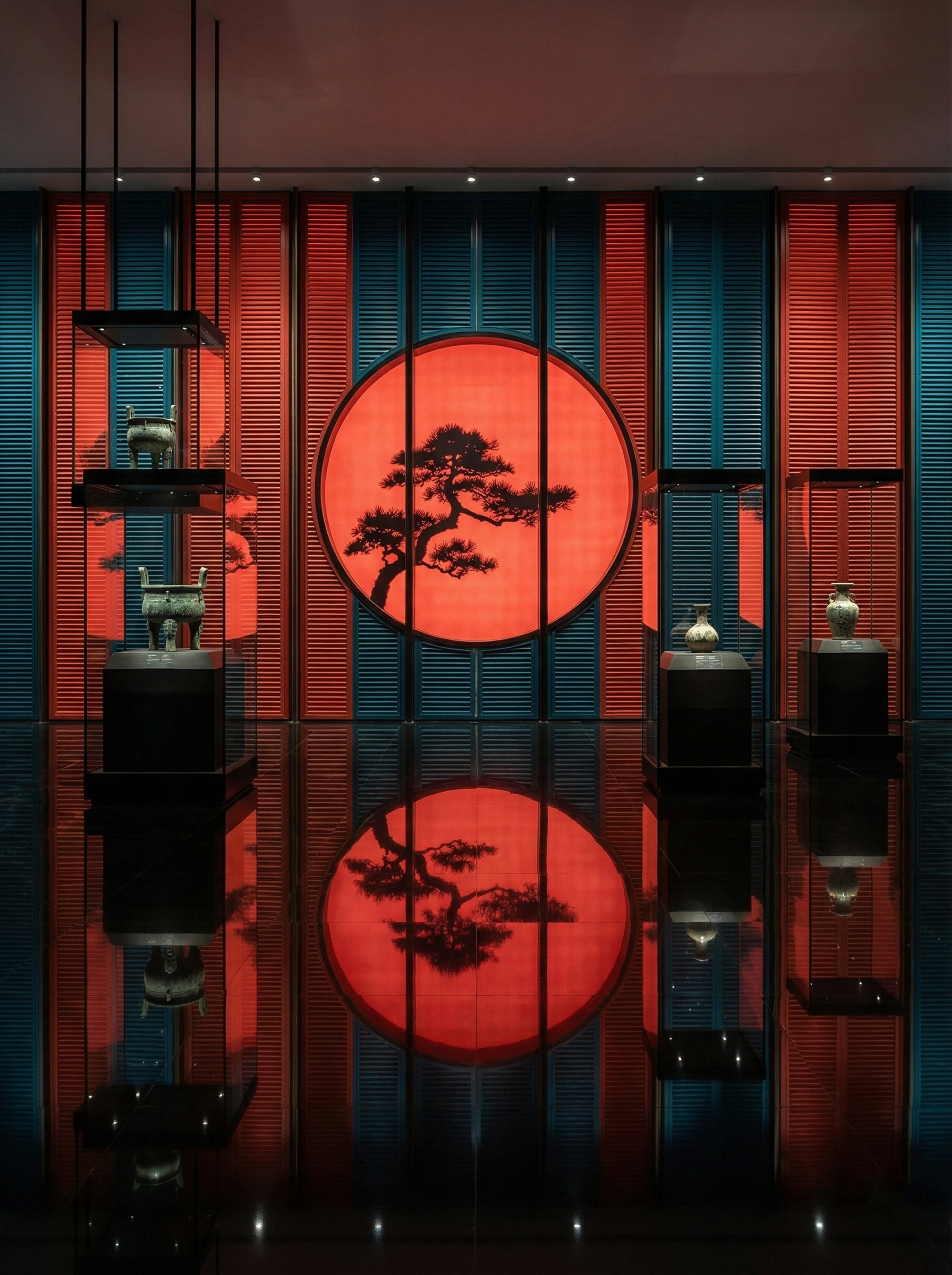 朱韵青梦【时空映相:朱青虚境】展厅设计-23