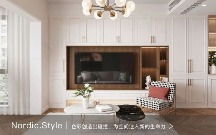 城南名著 127㎡现代黑白空间,藏家的精致生活-49