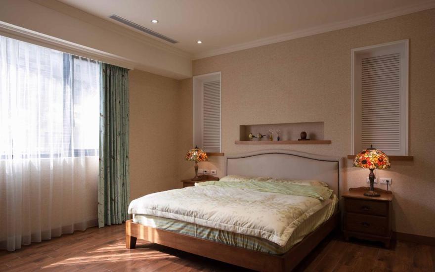 李干才打造乡村风情别墅 | 书香红砖壁炉,自然木头书柜-20