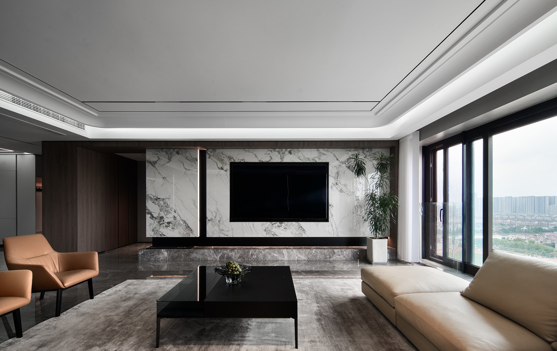 简而不凡,高洁清雅 · 340㎡品质大宅设计丨中国绍兴丨本设空间设计-8