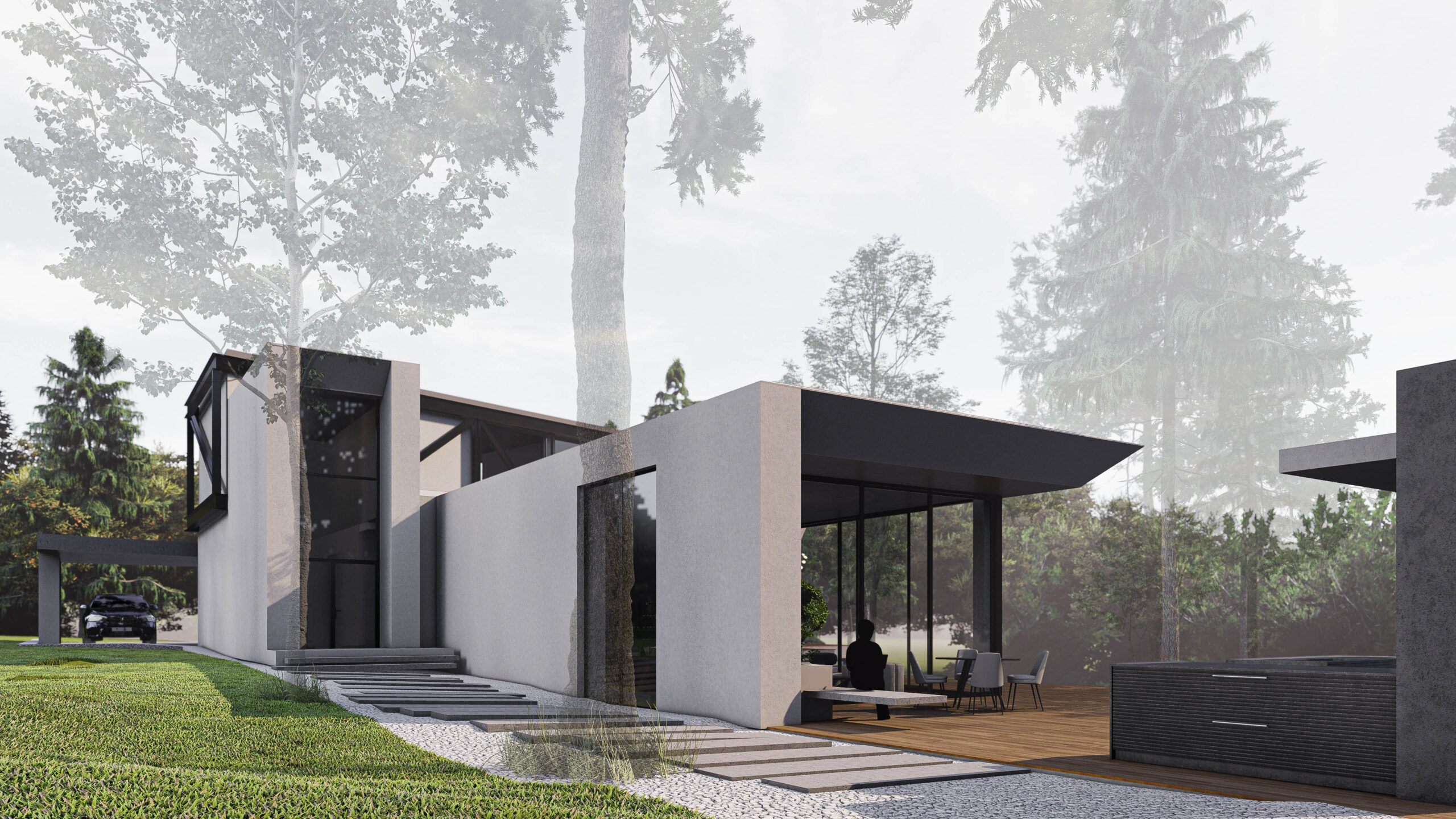 240㎡集装箱住宅项目丨ARXY工作室-23