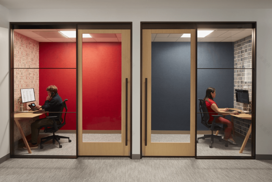 旧金山湾金融区的中型市场投资公司办公室设计丨美国丨Bohlin Cywinski Jackson-21