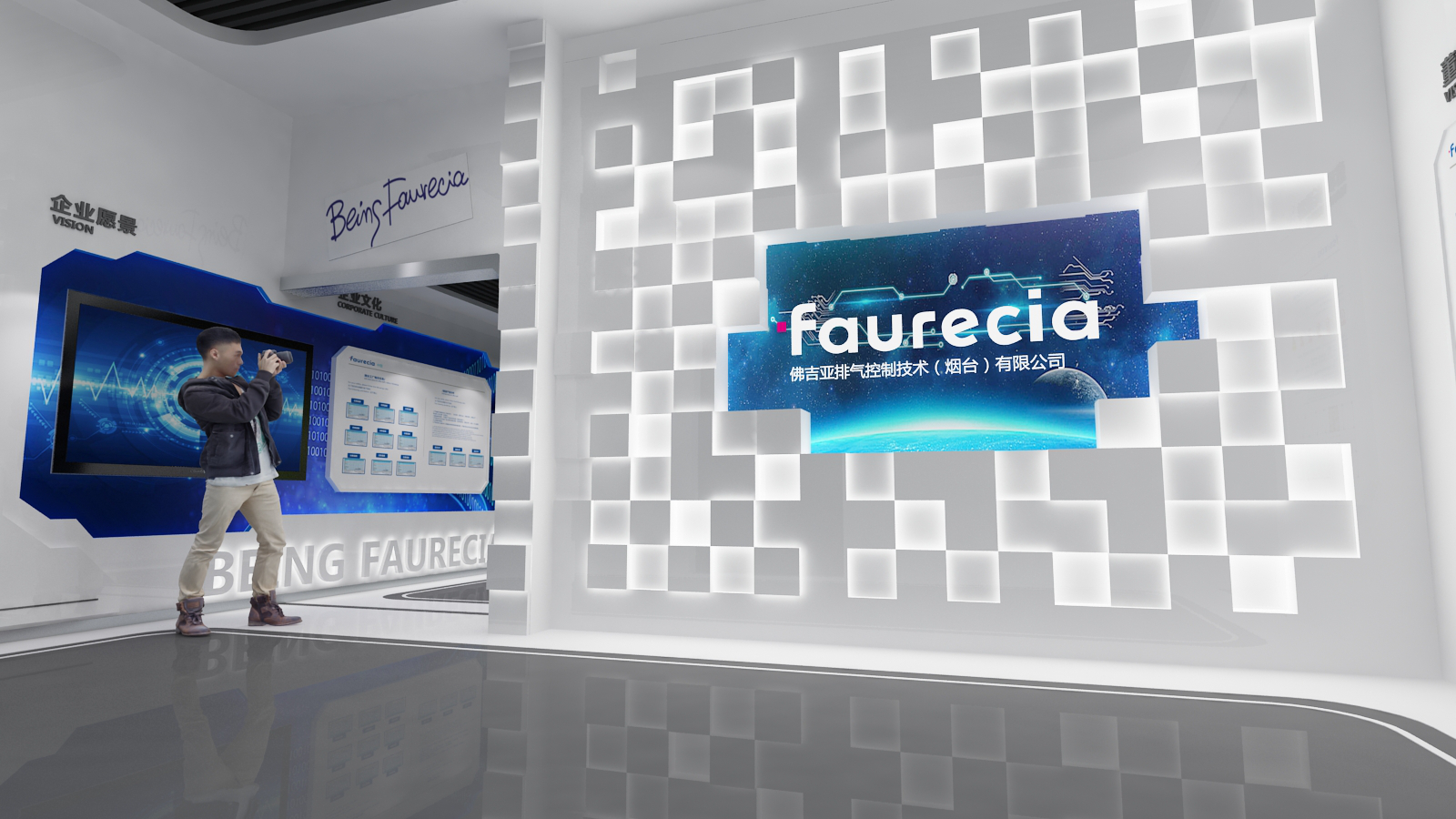 弗吉亚企业展厅丨水经筑设计事务所-13