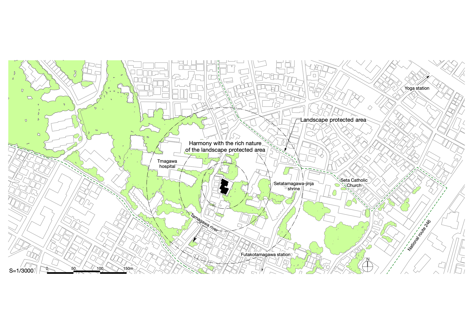 尼古丁塔玛台地合作住宅丨日本东京丨Okuno Architectural Planning-40