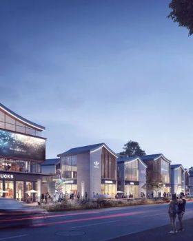 杭州临安苕溪公园文化休闲商业街丨中国杭州丨GWP Architects