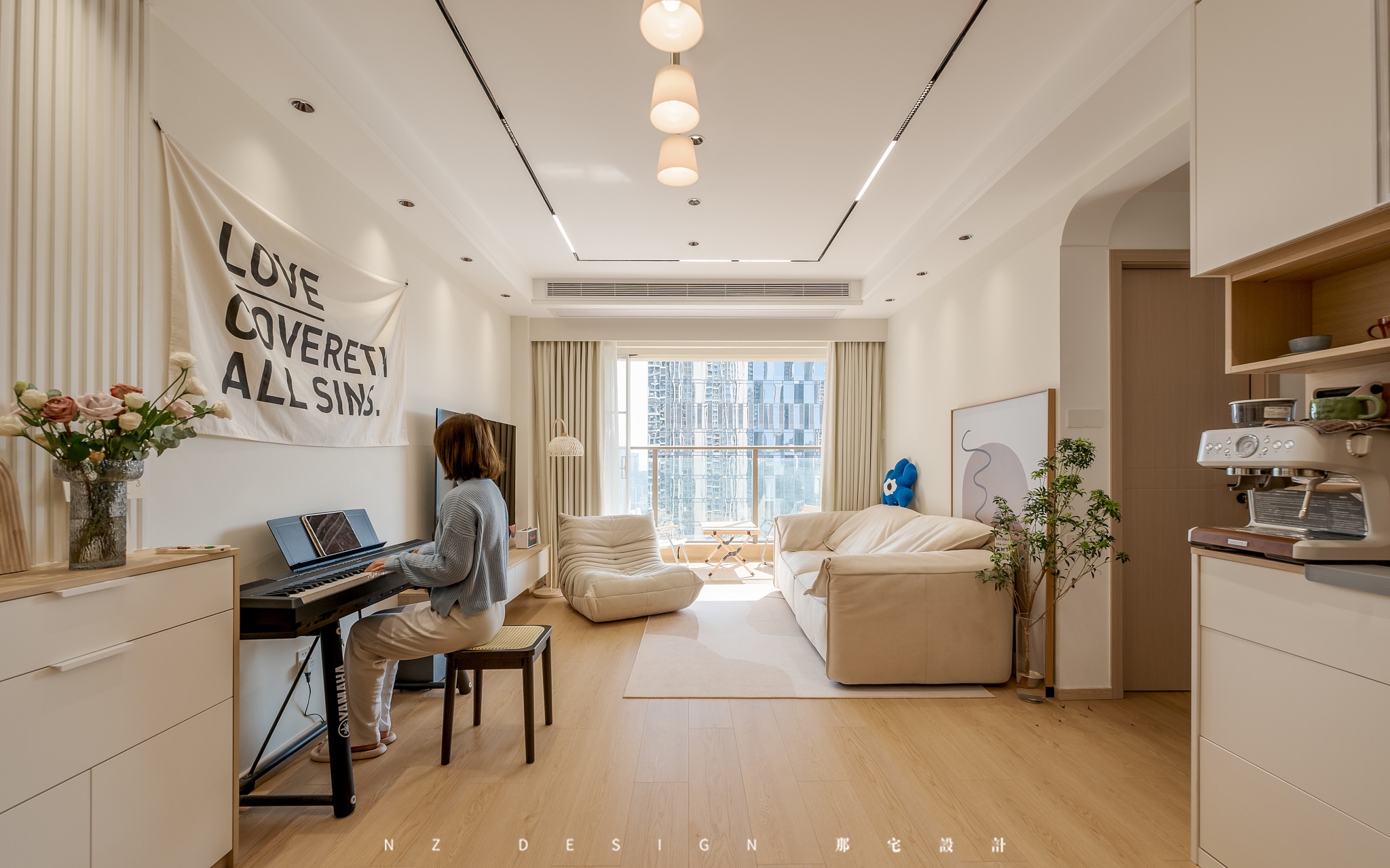 日式原木风家庭空间设计丨中国深圳丨那宅设计事务所-4