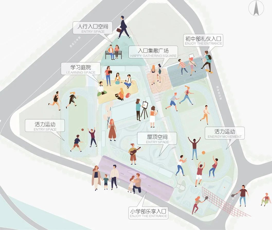 青岛海尔云谷学校 | 现代校园建筑设计之美-15