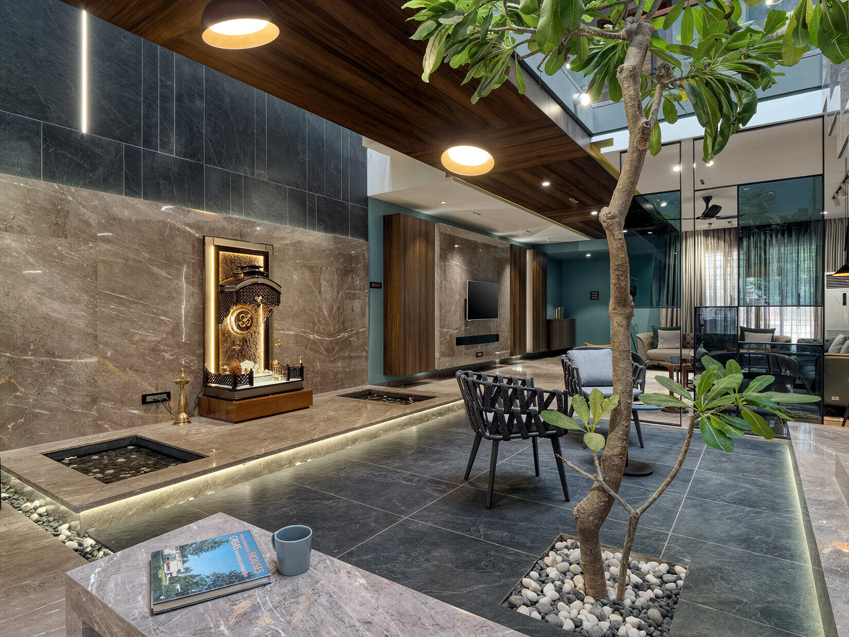 印度 Nanded 区 Chirantan 私宅丨4th Axis Design Studio-28