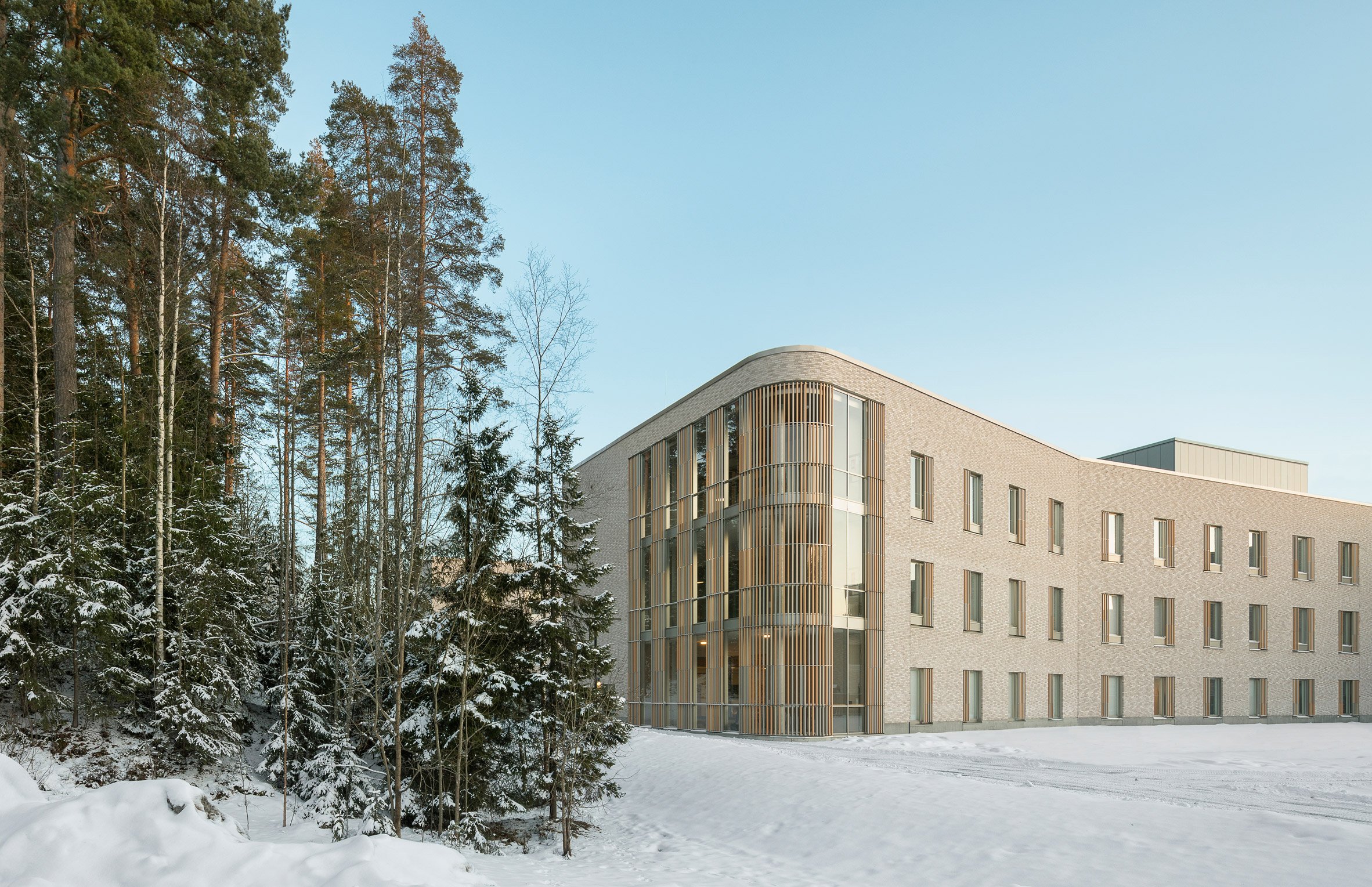 Tampere 精神病诊所丨芬兰坦佩雷丨CF Møller Architects-9