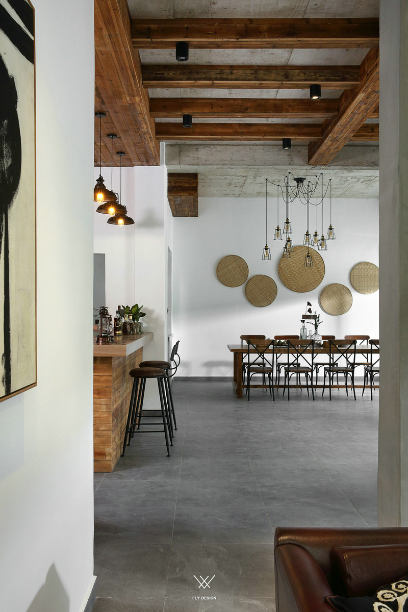 眷·桃花源——千岛湖自建工业风别墅  菲拉设计-19