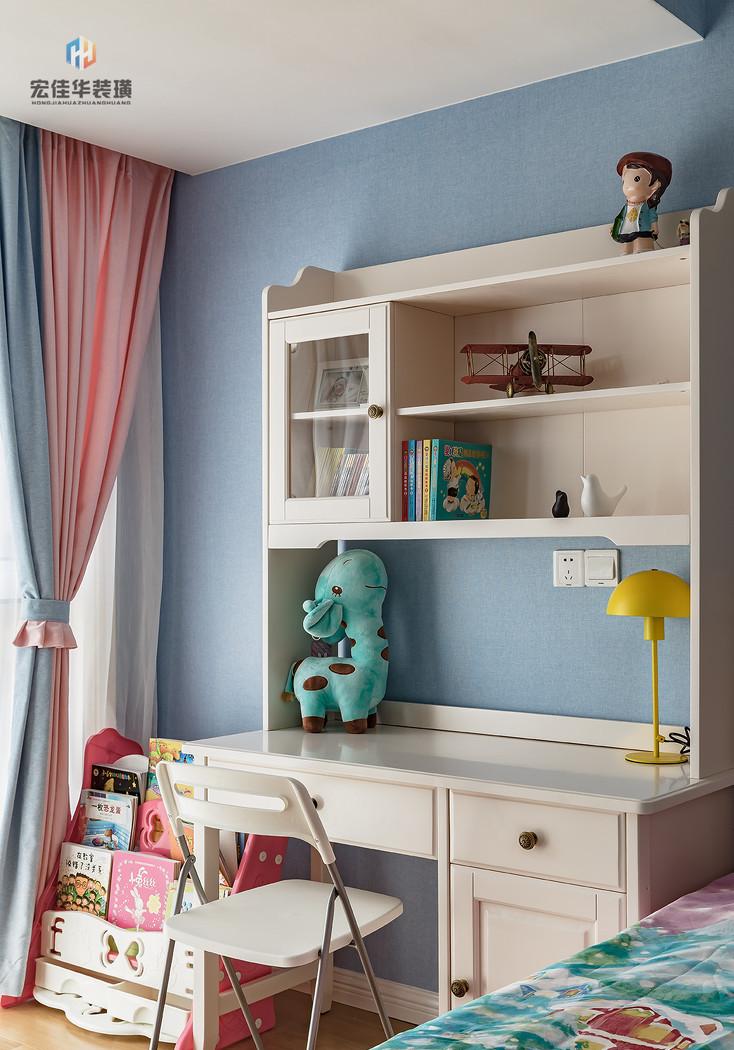 宏佳华装璜赏心 118㎡现代风 温馨宜居空间设计-18