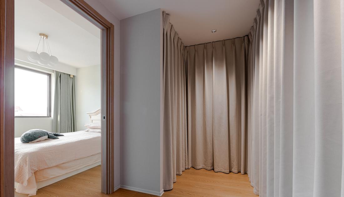 LDK 一体化原木风顶层复式设计-29