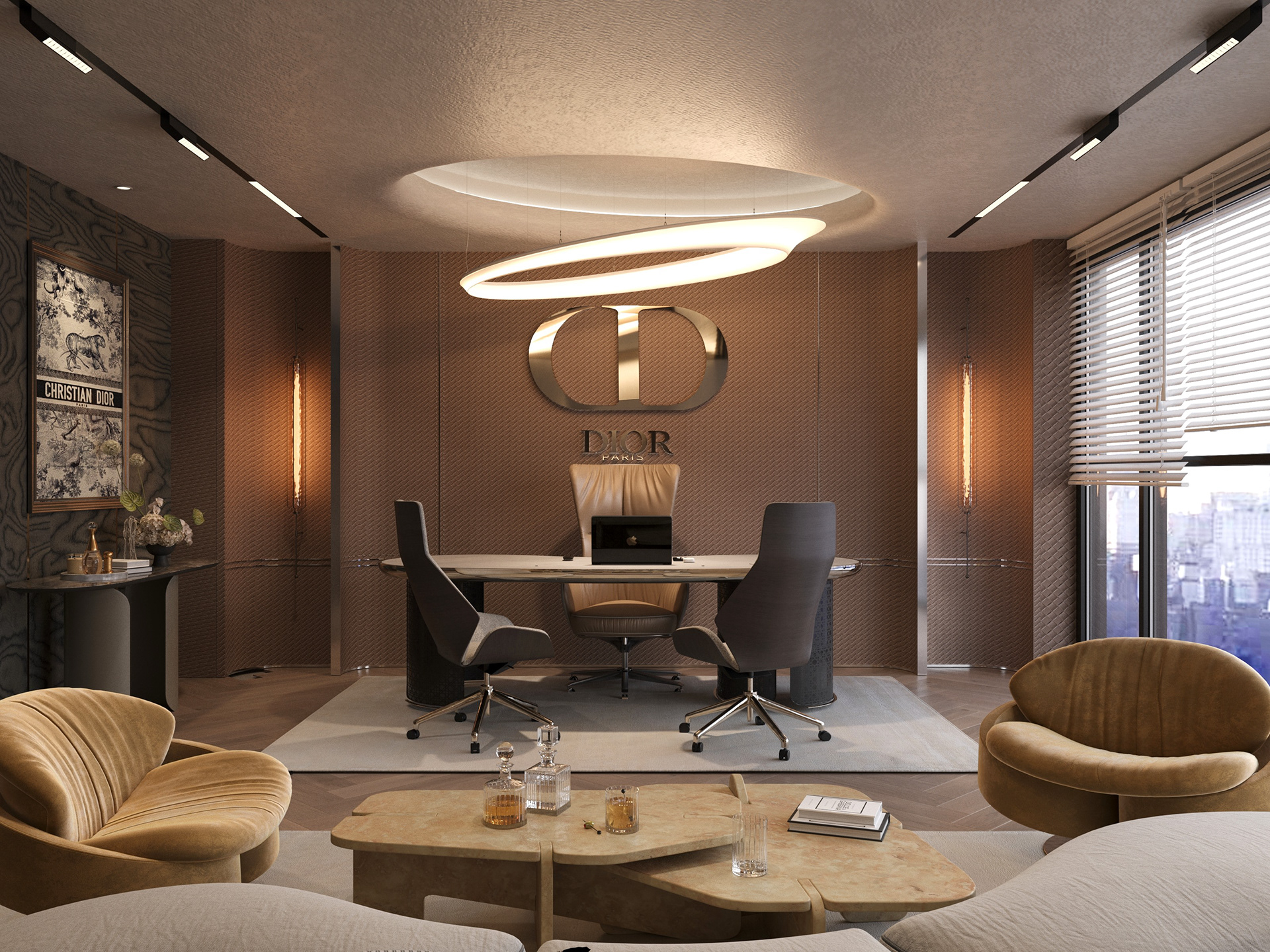 CHRISTIAN DIOR OFFICE | THIẾT KẾ NỘI THẤT VĂN PHÒNG-14