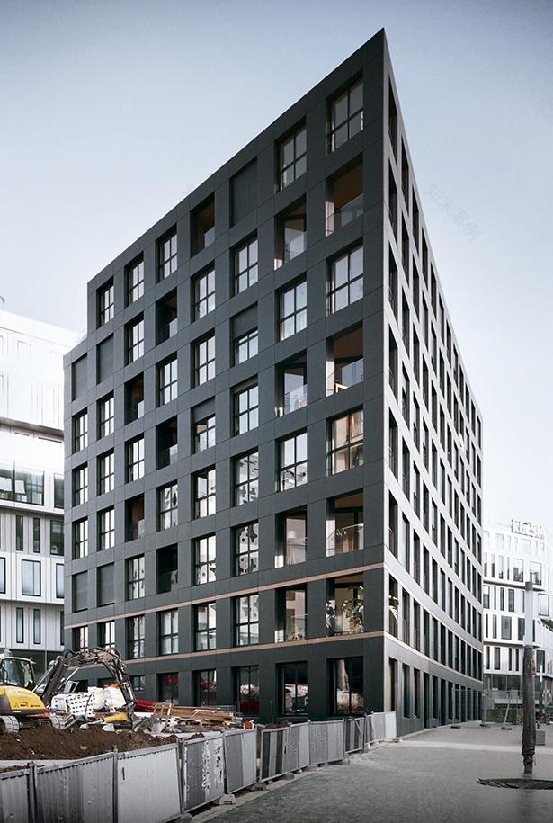 巴黎 40 号集体住宅商业办公设计-18