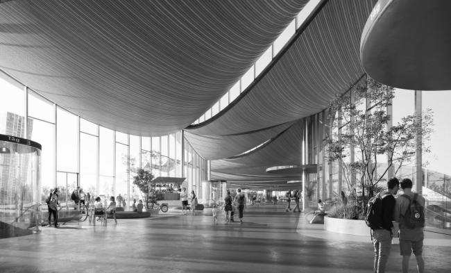 瑞典韦斯特罗斯交通枢纽项目丨BIG建筑事务所-34