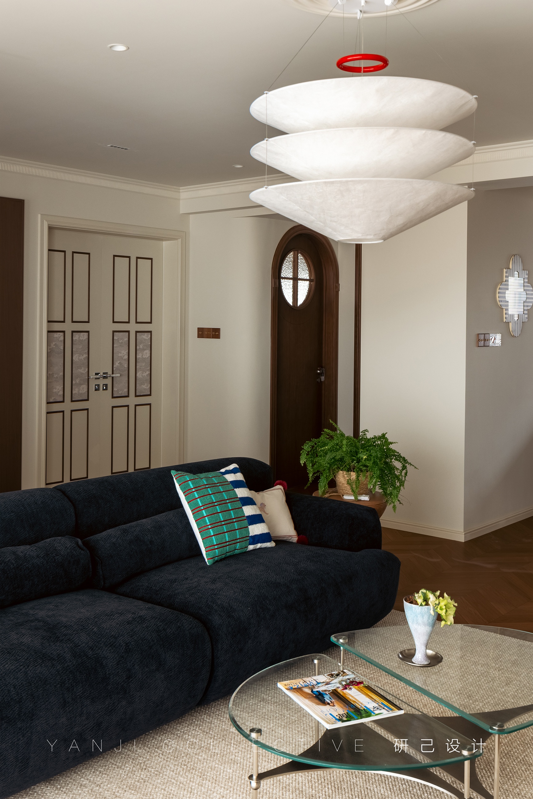 140平法式中古混搭的家丨中国芜湖丨研己设计-24