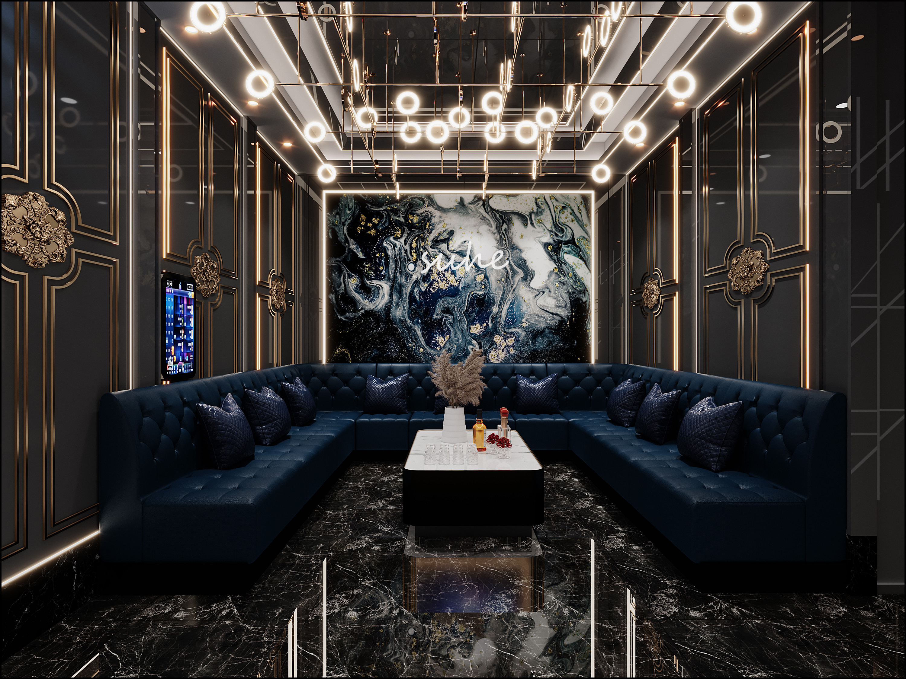 KTV设计——质感强烈，氛围十足-8