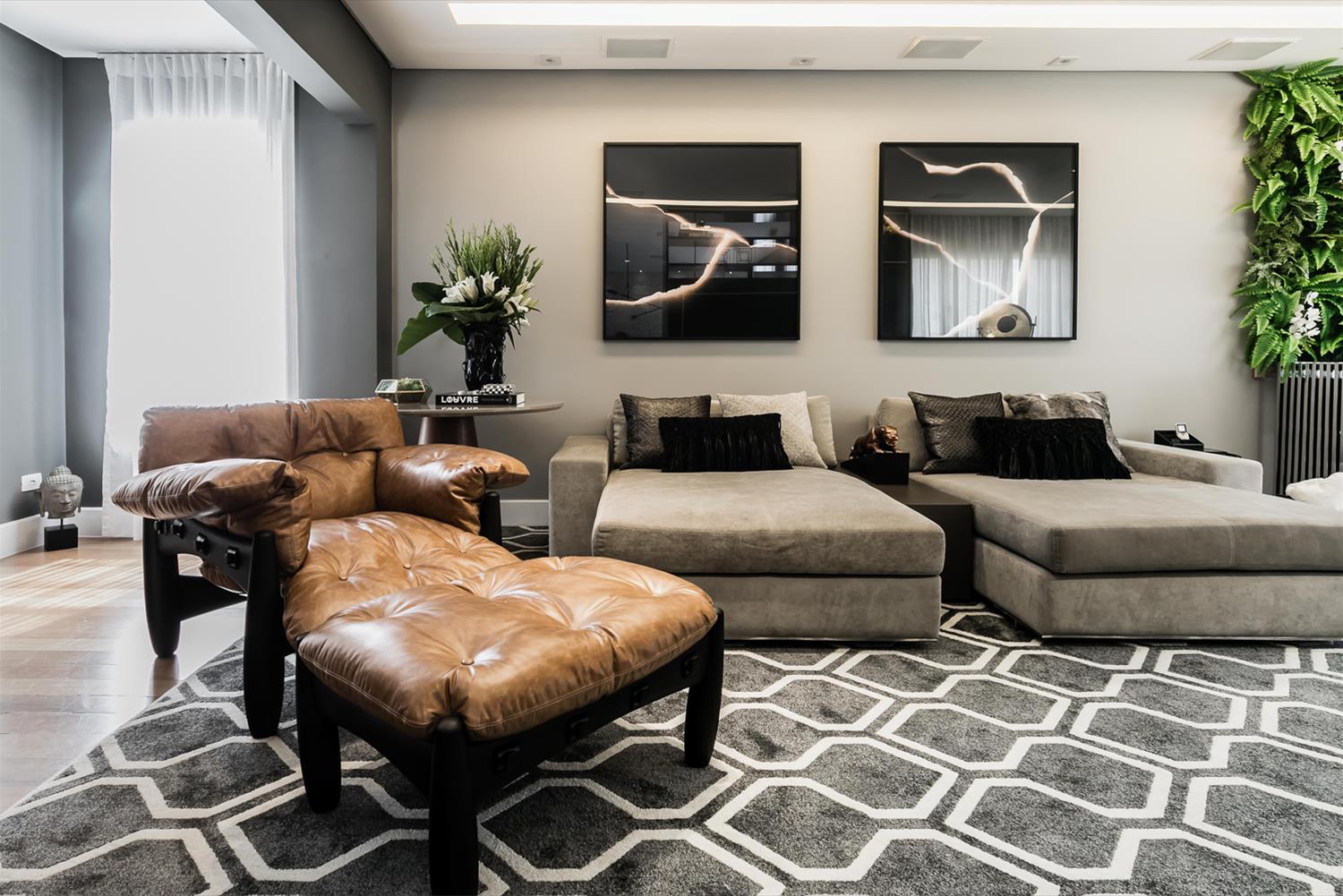 现代都市公寓 | 一体化社交空间与垂直花园-2