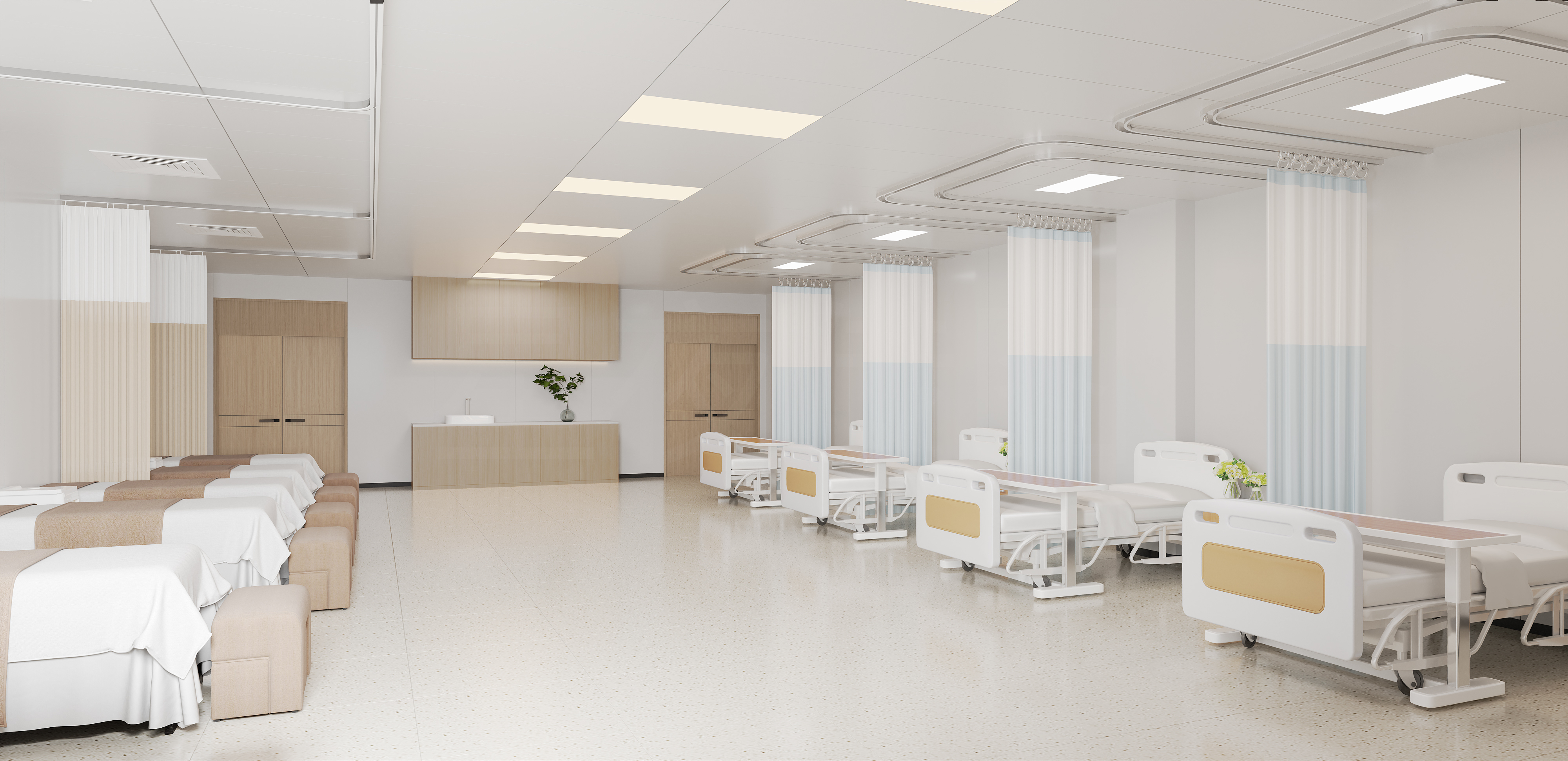 #医院病房 护士站 效果图-0