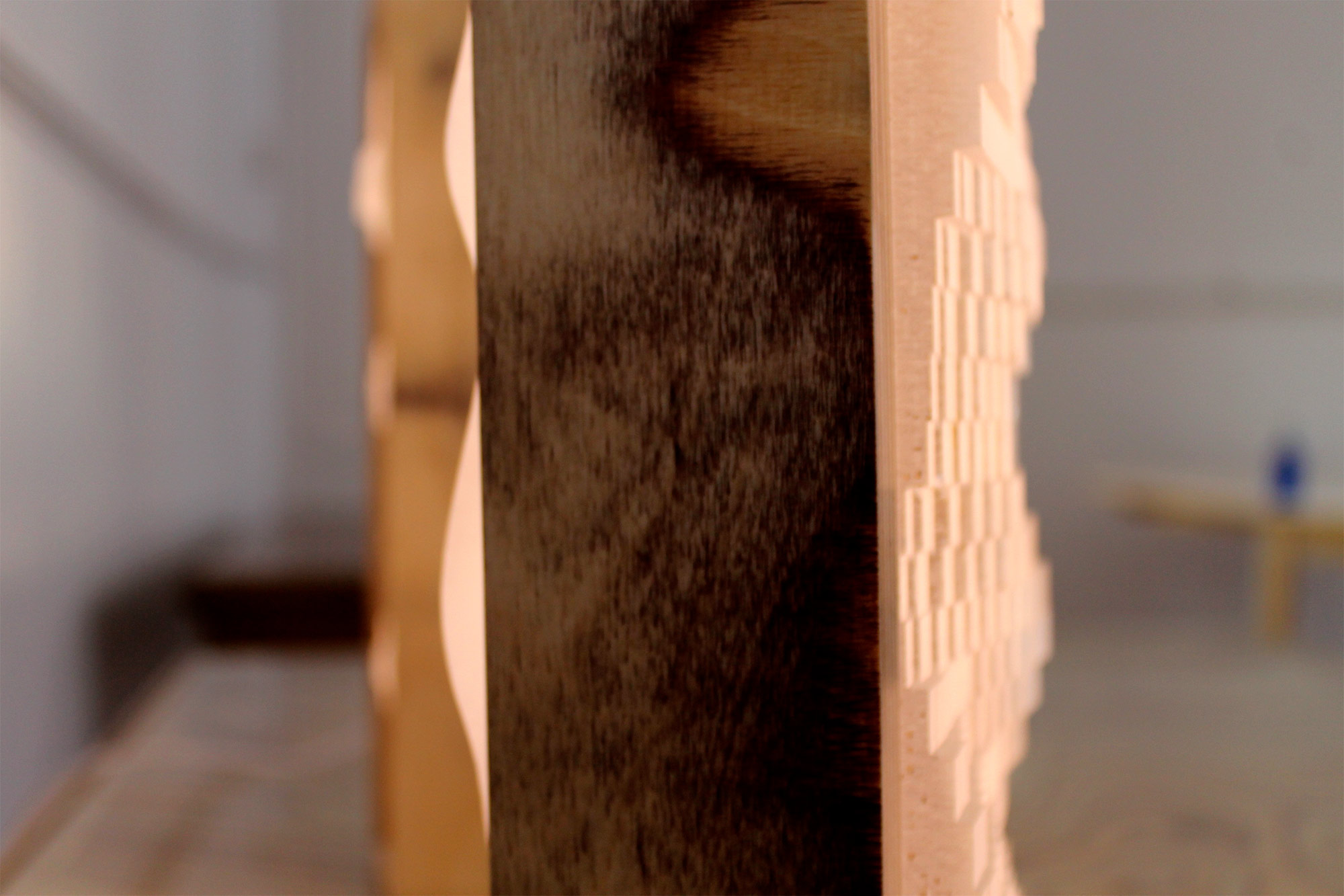 波浪造型的台灯丨洪都拉斯圣巴巴拉丨EXarchitects-32