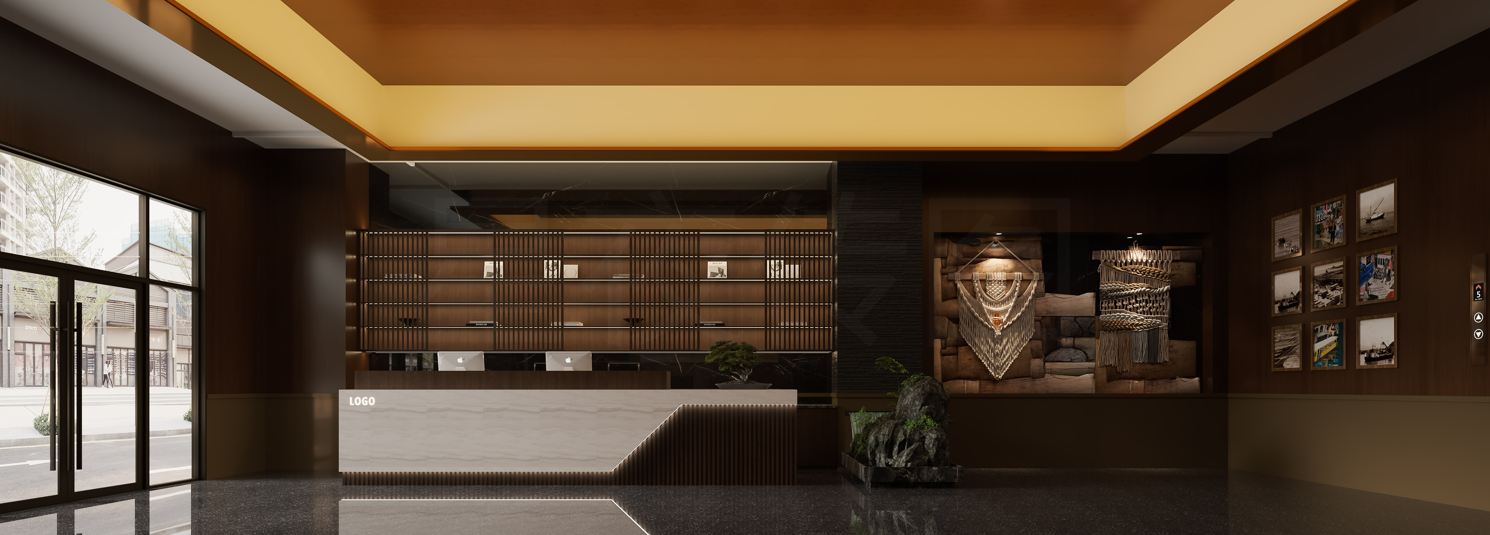 酒吧效果图展示-2