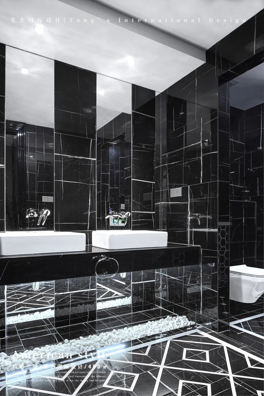 南京玛斯兰德 400㎡美式融合风格别墅丨中国南京丨堂杰国际设计-57