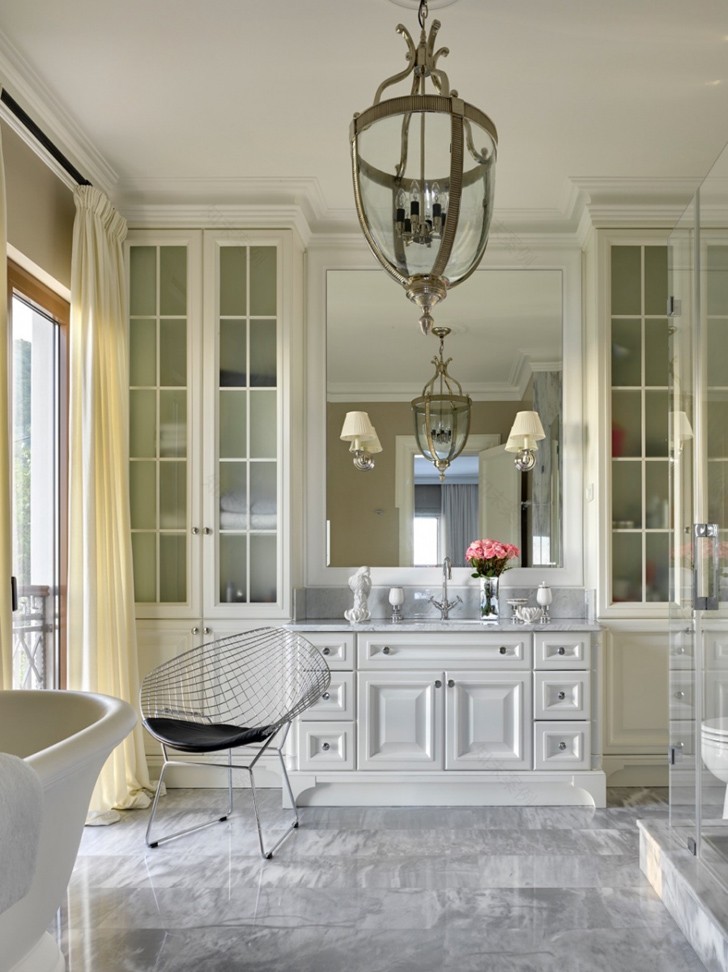 俄罗斯索契 400 平米豪华别墅 | 设计师 Katerina Lashmanova 的欧式风情杰作-11